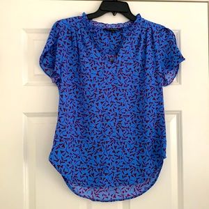 Hawthorne short sleeve blouse Sz S